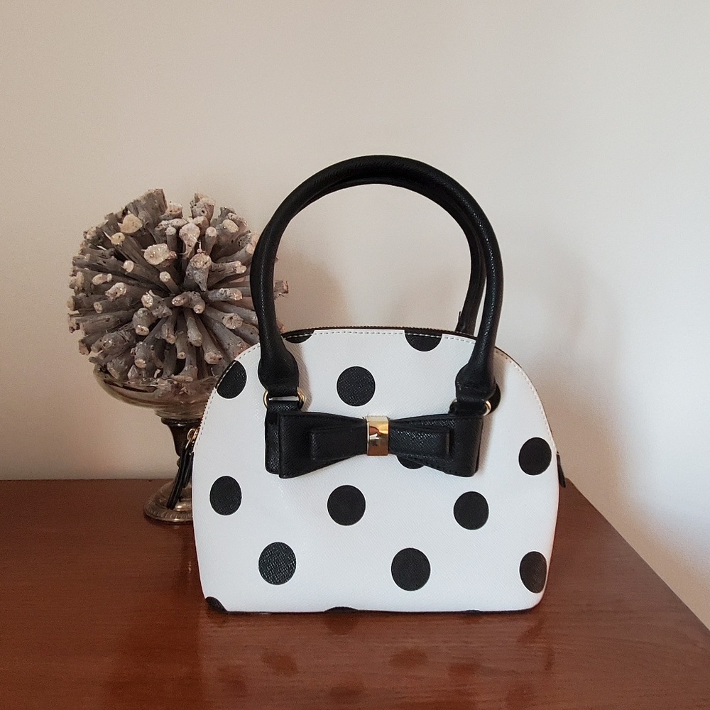 Classy Apt.9 Polka-Dot Purse